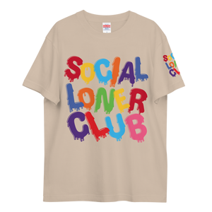 SLC RAINBOW DRIP Adult quality tee