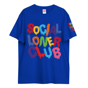 SLC RAINBOW DRIP Adult quality tee