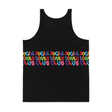 Rainbow Drip SLC Mid-Stripe Tank Top