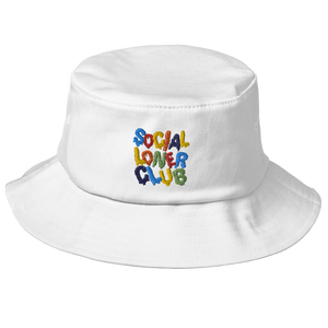 SLC RAINBOW DRIP Old School Bucket Hat