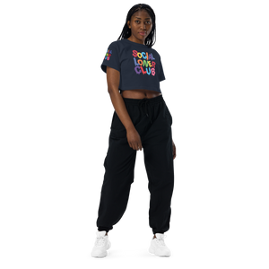 SLC RAINBOW DRIP Champion crop top