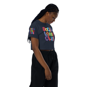 SLC RAINBOW DRIP Champion crop top