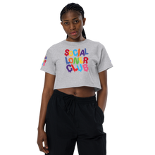 SLC RAINBOW DRIP Champion crop top