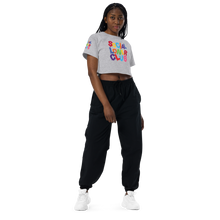 SLC RAINBOW DRIP Champion crop top