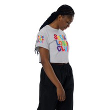 SLC RAINBOW DRIP Champion crop top