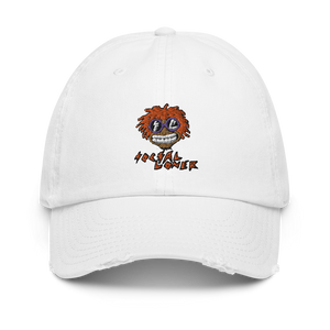 Mumble Rap Distressed Dad Hat