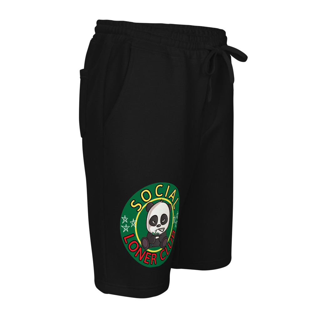 Green Panda Unisex Jogger Shorts