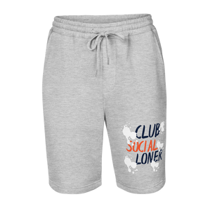 CLUB SOCIAL SYRACUSE SPLATT fleece shorts