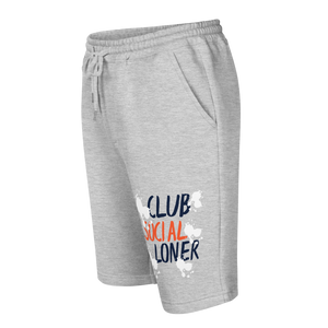 CLUB SOCIAL SYRACUSE SPLATT fleece shorts