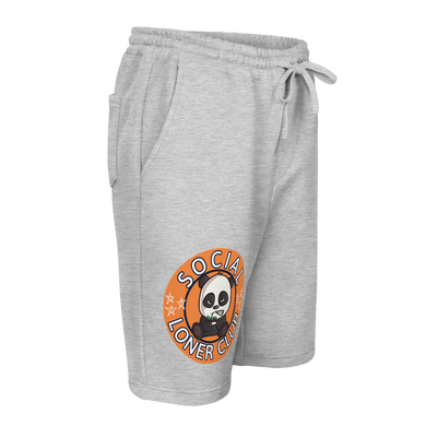 Orange Panda Unisex Jogger Shorts