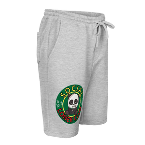 Green Panda Unisex Jogger Shorts