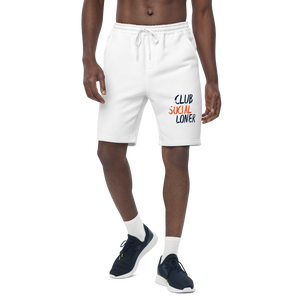 CLUB SOCIAL SYRACUSE SPLATT fleece shorts