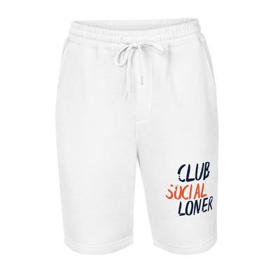 CLUB SOCIAL SYRACUSE SPLATT fleece shorts