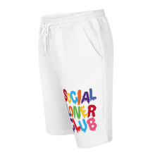 SLC RAINBOW DRIP  fleece shorts