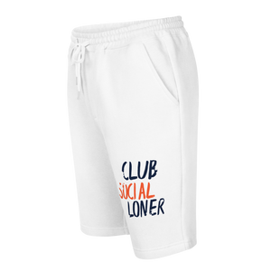 CLUB SOCIAL SYRACUSE SPLATT fleece shorts