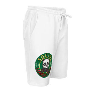 Green Panda Unisex Jogger Shorts