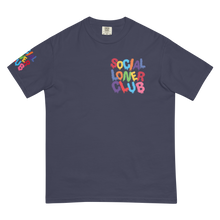 SLC RAINBOW DRIP UNISEX heavyweight T-SHIRT