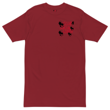 CLUB SOCIAL RED SPLATT UNISEX tee