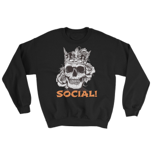 Crown Holder Crewneck Sweatshirt in various colors w/ orange script