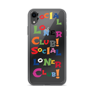 SLC Rainbow Black iPhone Cases