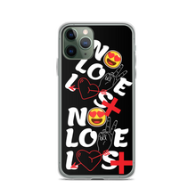 No Love Lost Black iPhone Case