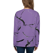 Mumble Rap Purple Marble Unisex Sweatshirt