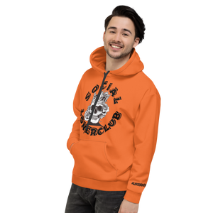 Crown Holder 2020 All Over Orange Unisex Hoodie