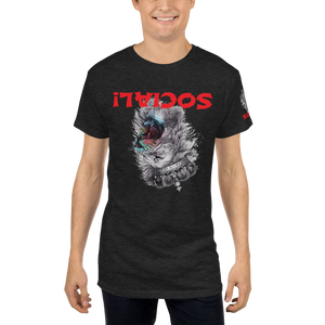 Upside Down King Of The Jungle Long Body Fly Tee