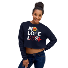 No Love Lost Logo Crop Sweatshirt