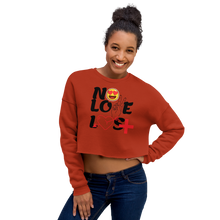 No Love Lost Logo Crop Sweatshirt