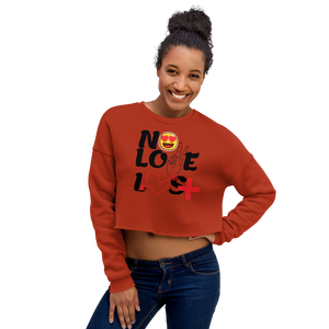 No Love Lost Logo Crop Sweatshirt