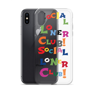 SLC Rainbow Black iPhone Cases