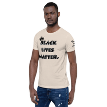 BLM (Black Font) Short-Sleeve Unisex T-Shirt