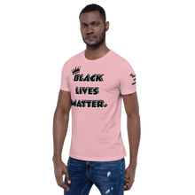 BLM (Black Font) Short-Sleeve Unisex T-Shirt