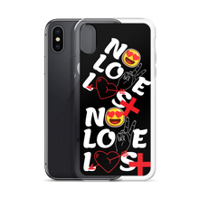 No Love Lost Black iPhone Case