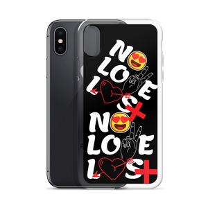 No Love Lost Black iPhone Case