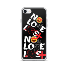 No Love Lost Black iPhone Case