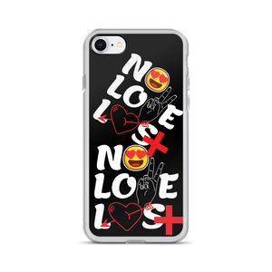 No Love Lost Black iPhone Case