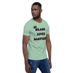 BLM (Black Font) Short-Sleeve Unisex T-Shirt