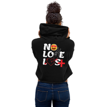 No Love Lost Logo Crop Hoodie