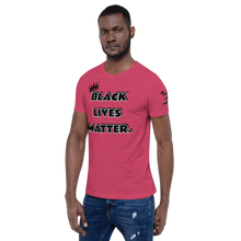 BLM (Black Font) Short-Sleeve Unisex T-Shirt