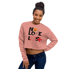 No Love Lost Logo Crop Sweatshirt