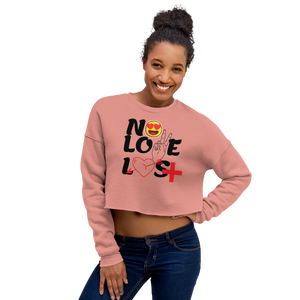 No Love Lost Logo Crop Sweatshirt