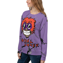 Mumble Rap Purple Marble Unisex Sweatshirt