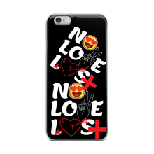 No Love Lost Black iPhone Case