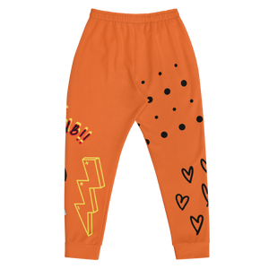 Freestyle V1. Orange Unisex Joggers