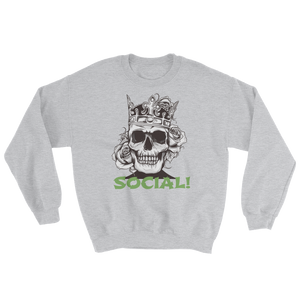 Crown Holder Crewneck Sweatshirt in multiple colors w/ green script