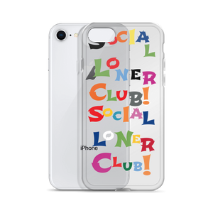 SLC Rainbow Black iPhone Cases