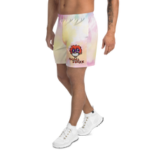 Mumble Rap Tie Dye All-Over Men's Athletic Long Shorts