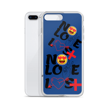 No Love Lost Blue iPhone Case